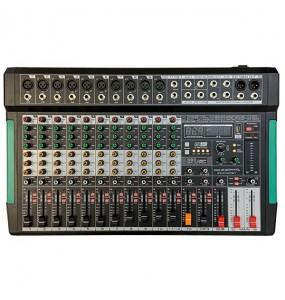 MIXER 12 CANALI CON LETTORE MP3 E BLUETHOOT E FUNZIONE REGISTRAZIONE