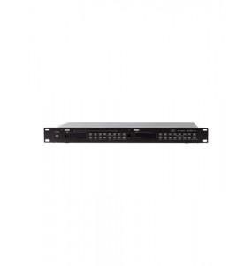 LETTORE CD CON RADIO AM/FM, SLOT USB, BLUETOOTH USCITA XLR E RCA