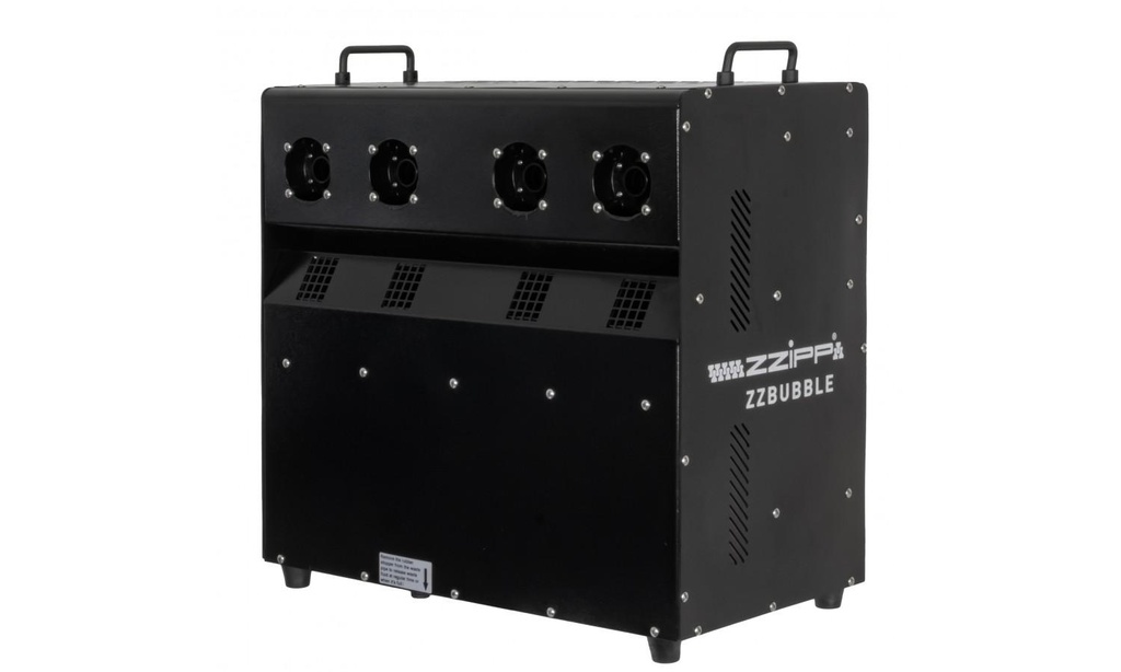 Macchina delle bolle fumogene a 4 uscite con flightcase (ZZBUBBLE4) - Zzipp