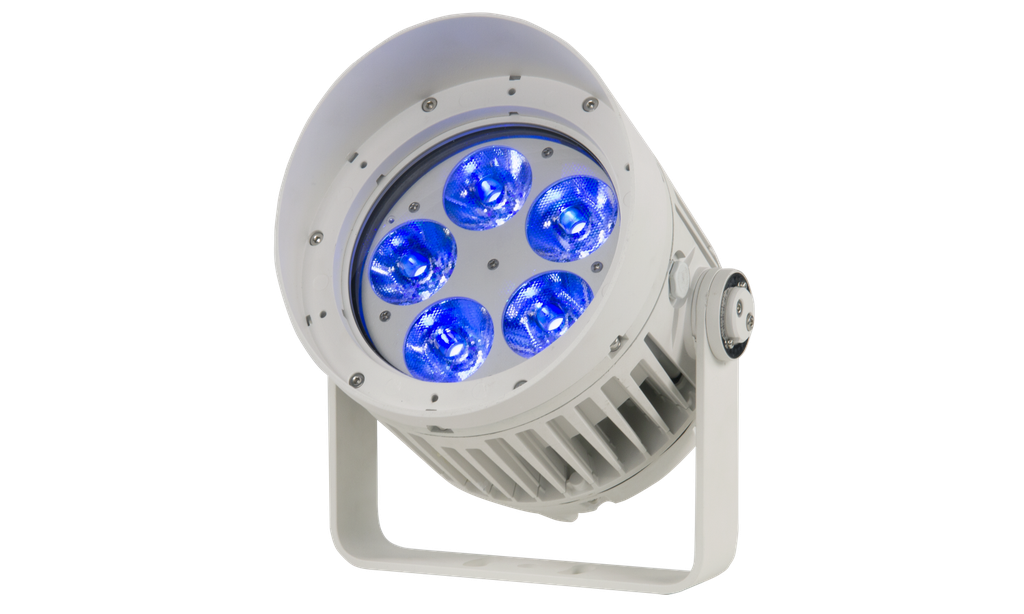 Proiettore spot a 5 led rgbl 100w ip67 (SPO100RGBL) - Halto