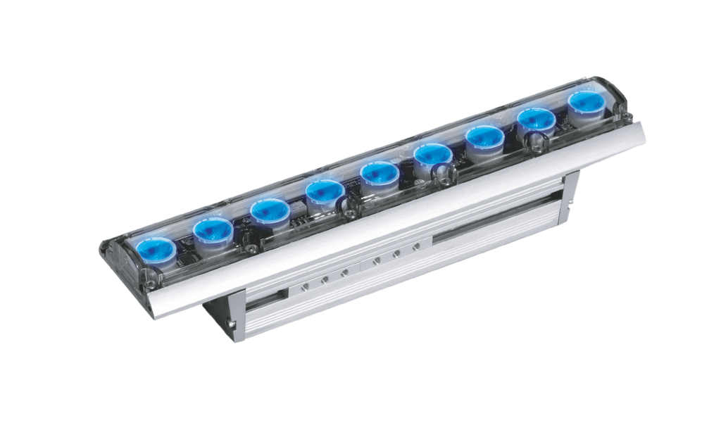 Wall washer da 9 led rgbl 20w ip66 (BAR9) - Halto