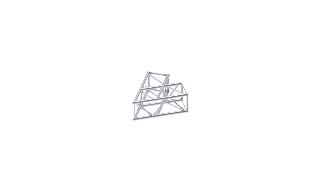 Angolo sez quadra 40 cm 2 vie 60° (TQ40L260) - Tek-pro