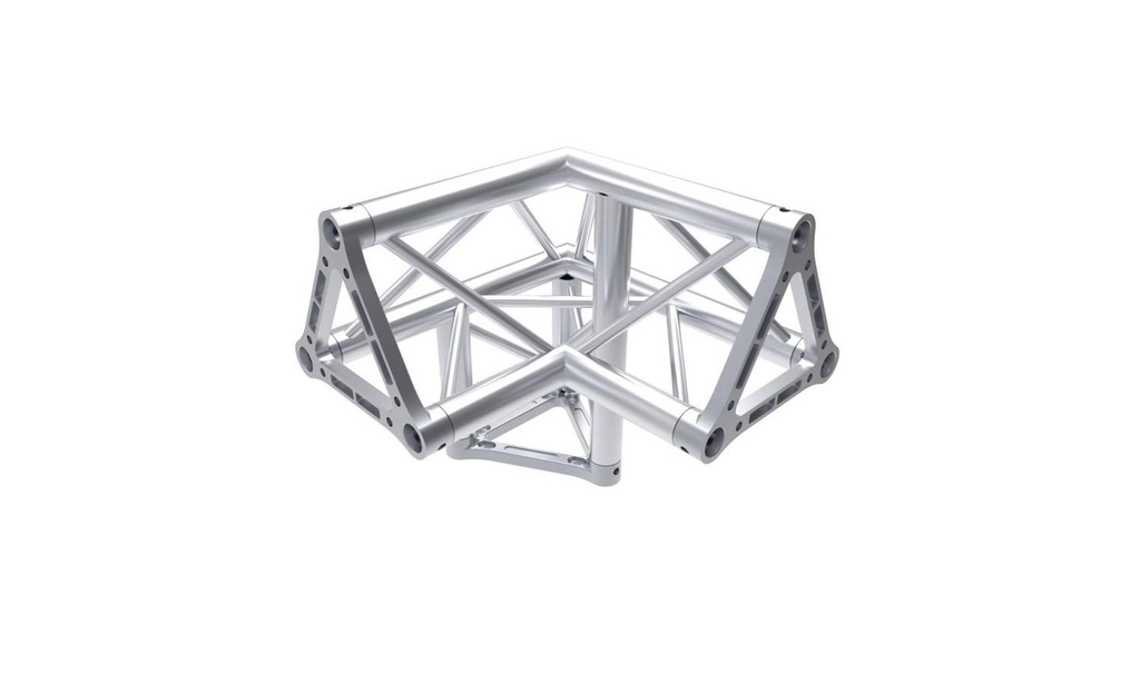 Angolo triangolare sez 29 cm 3 vie 90° dx verso basso (TT30L3RU) - Tek-pro