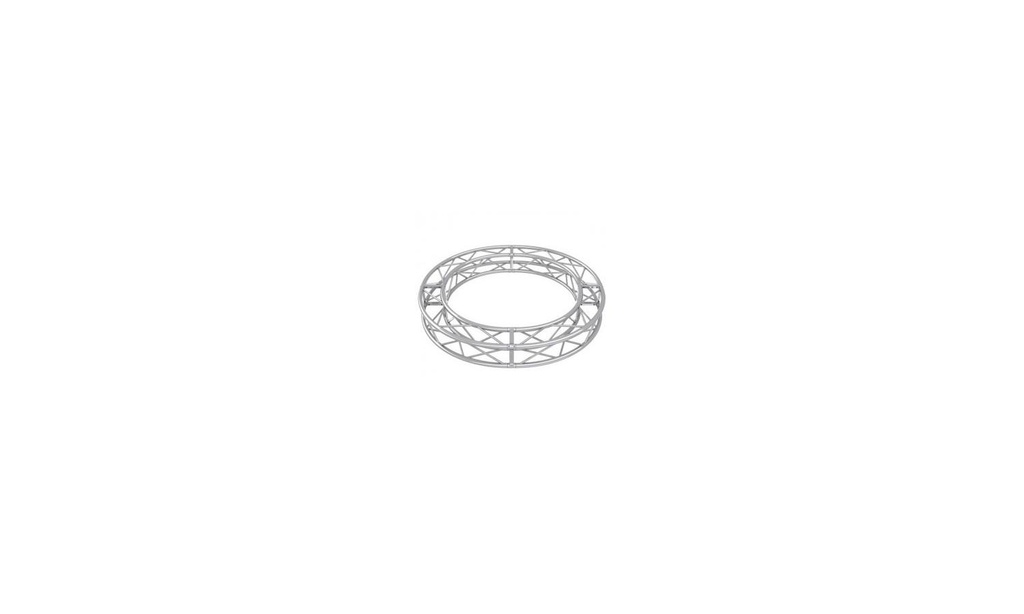 Cerchio sez quadra 29 cm diam 600 cm 8 sezioni (TQ30D600S8) - Tek-pro