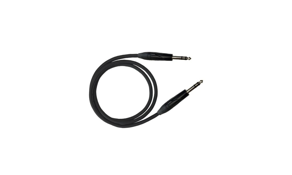 Cavi per strumenti jack 6,35 stereo - jack 6,35 stereo 1m (JZZJ100) - Zzipp