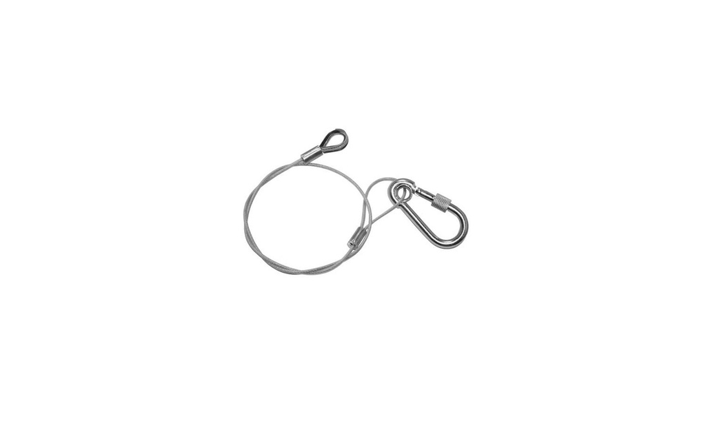 Cavo d'acciaio 2mm 50cm portata 20kg (ESL-17) - Guil