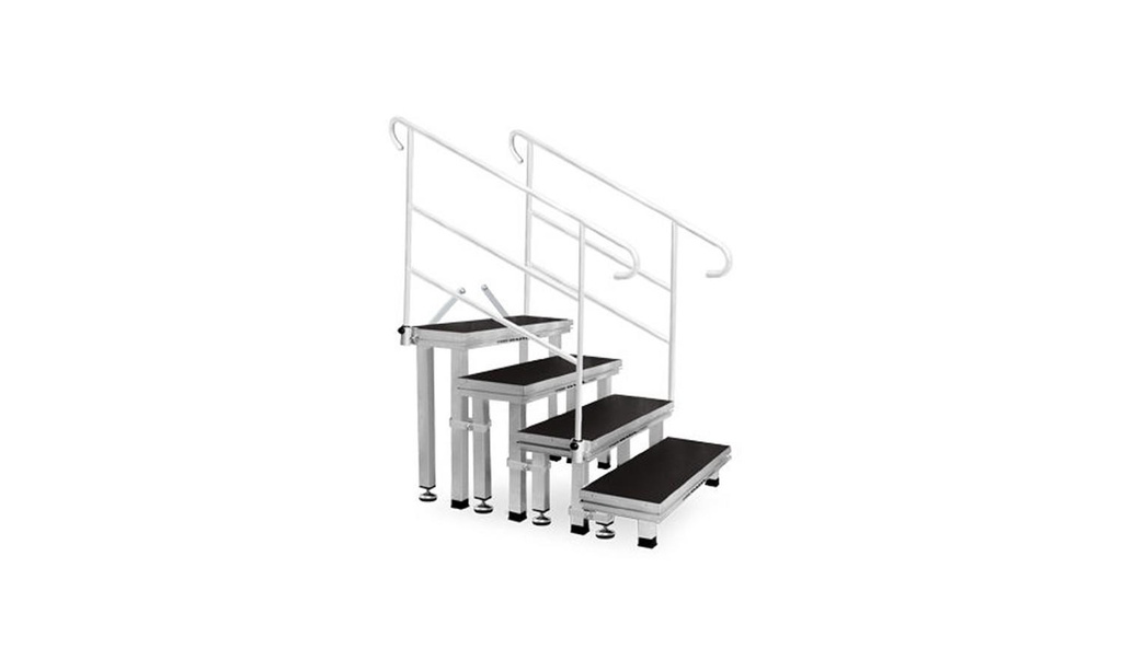 Scala per pedana 3 step  h 20/40/60cm. versione robusta 800x300 (ECT20-60) - Guil