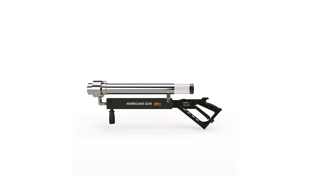 Hurricane gun. pistola co2 sparacoriandoli (HURR-GUN) - Oh-fx