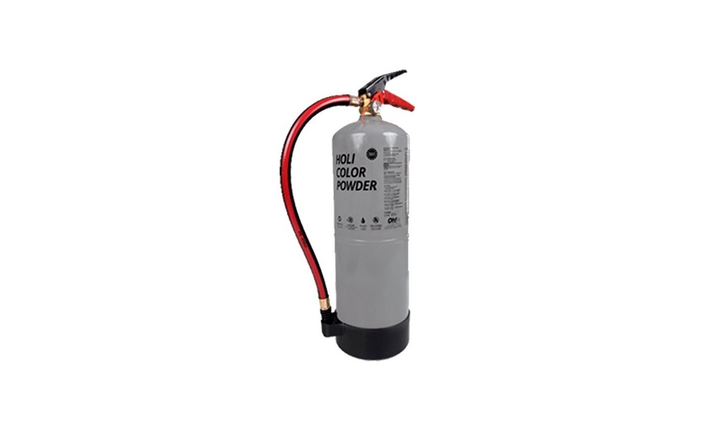 Estintore holi. contiene 6 kg di polvere colore arancione (HOLTORCH-NJ) - Oh-fx