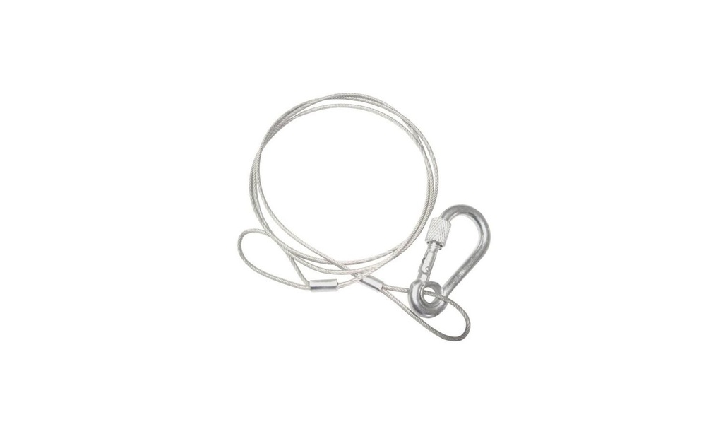 Cavo d'acciaio 2mm 100cm portata 60kg (ESL-18) - Guil