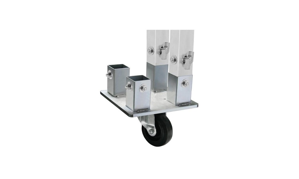 Adattatore con ruota per 4 piedi per pedane tm300/tm440/440xl (APR-4/50) - Guil