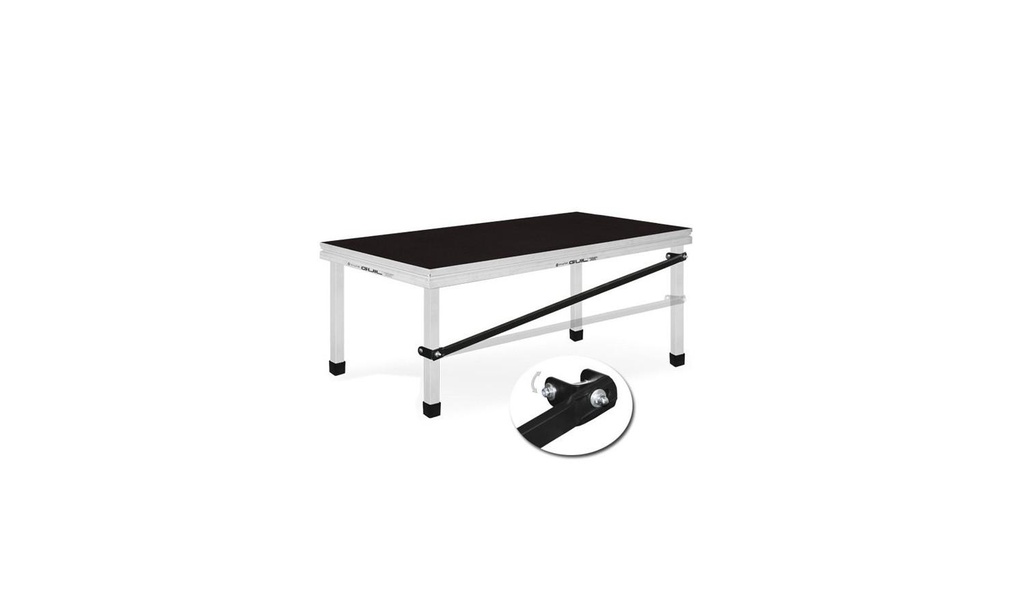 Rinforzo laterale da 2m per pedane guilcolore nero (ART-02/A) - Guil