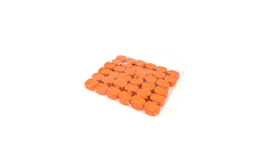 Coriandoli in carta a forma di zucca 1kgarancione (CA) - Oh-fx