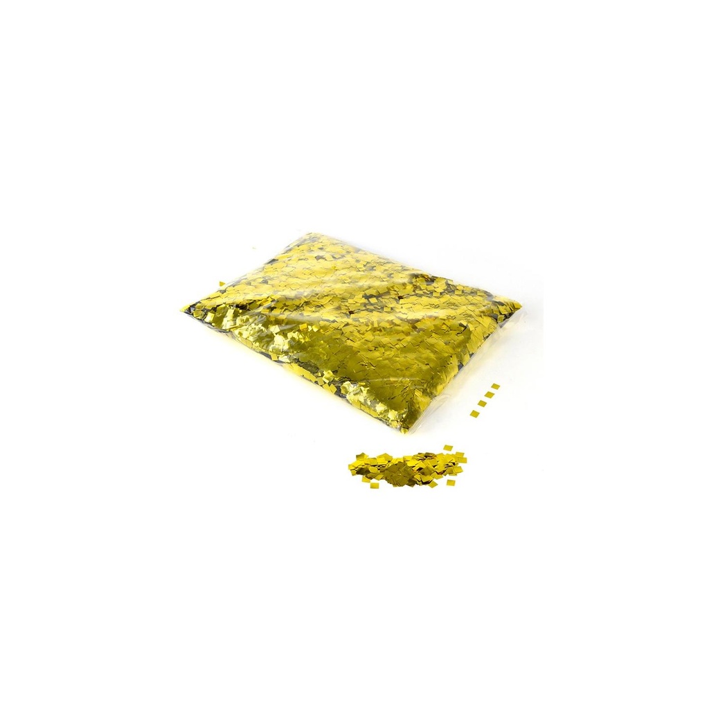 Coriandolo quadrato in mylar 6mm 1kg gold (C06-ME/GO) - Oh-fx