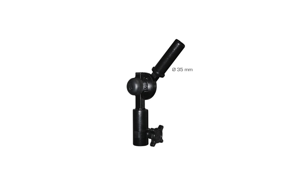 Adatt. femmina inclinabile tubo da 35 mm per elc-700/10 (LTA-10) - Guil