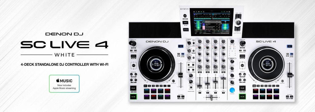 Denon DJ SC Live 4 (white)
