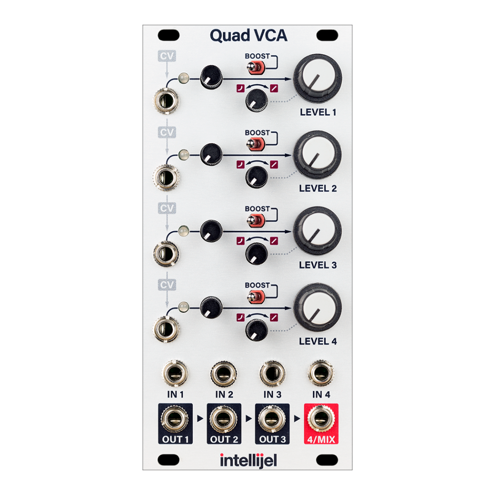 Intellijel Quad VCA