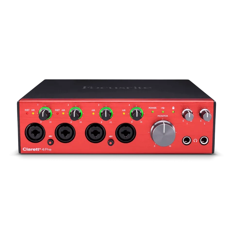 Focusrite Clarett+ 4Pre - B-Stock