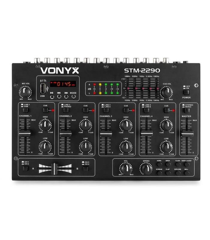 STM2290 Mixer 6ch/eff/MP3/BT