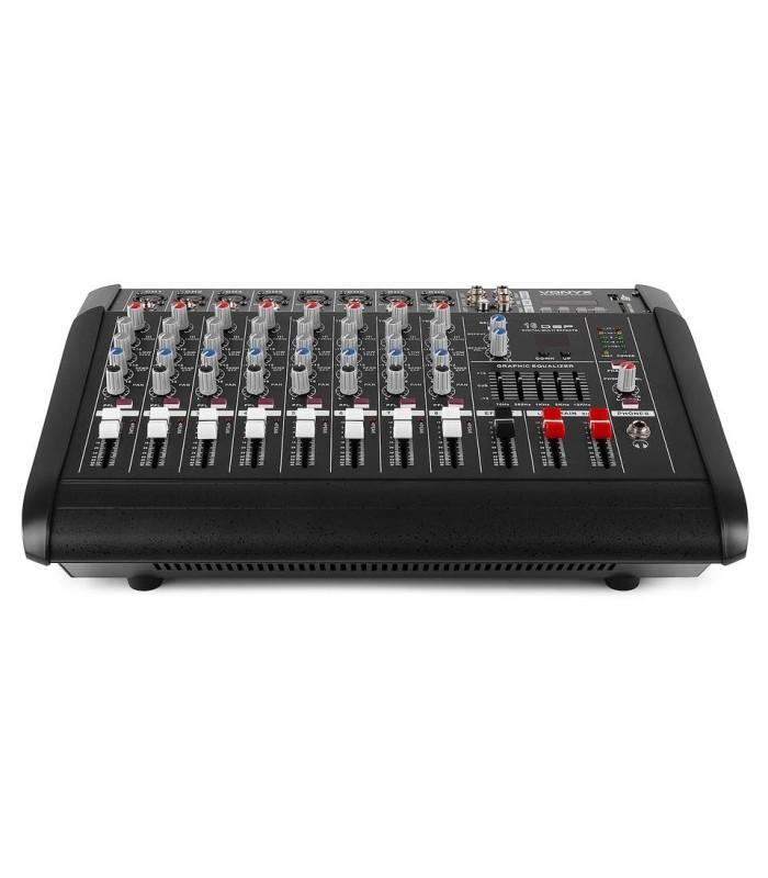 AM8A 8 Channel Amplified Mixer BT