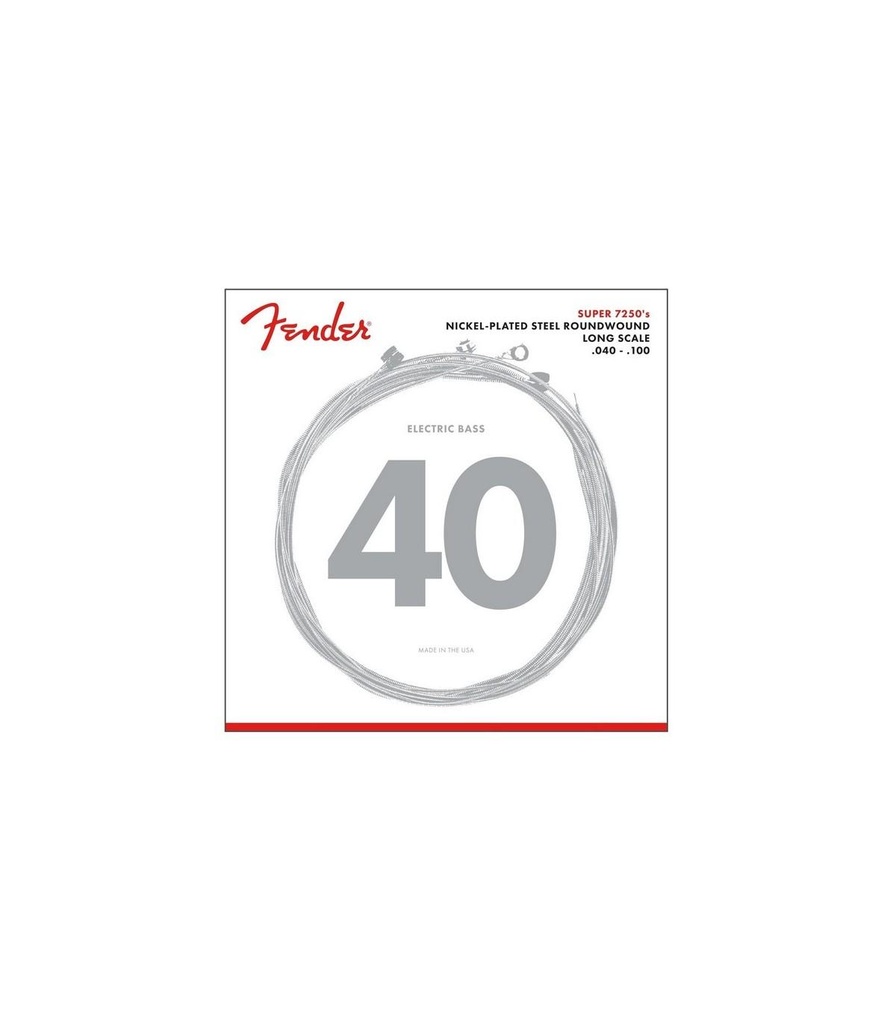 FENDER 0737250403 7250L CORDE PER BASSO 4 CORDE 040/100