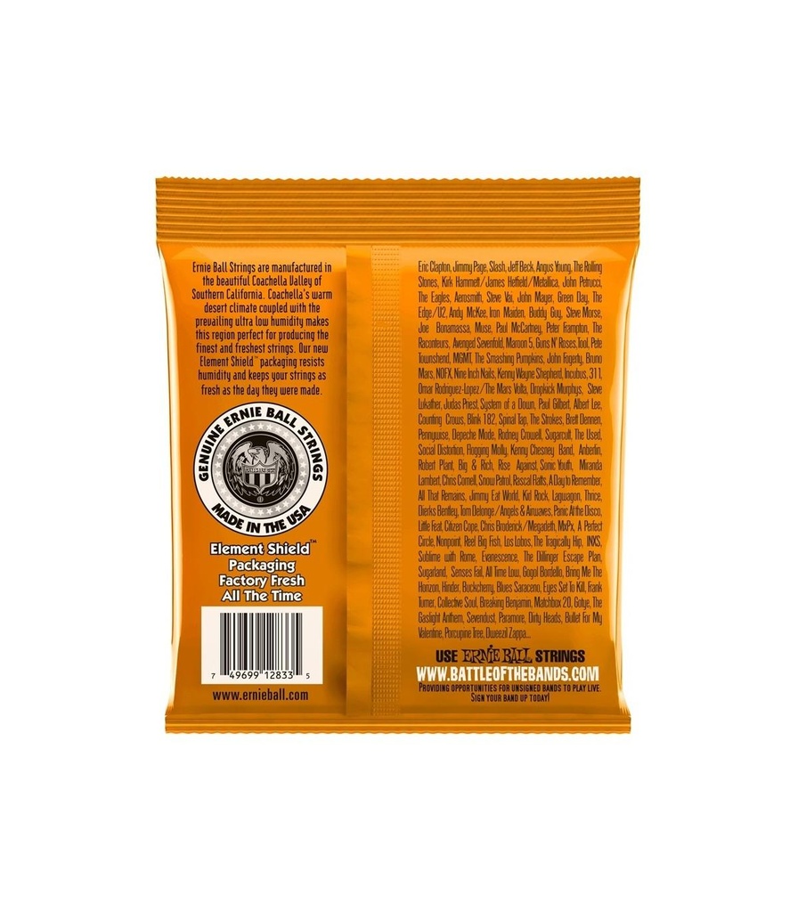 ERNIEBALL HIBRID SLINKY BASS 2833 MUTA PER BASSO 4 CORDE 045-105