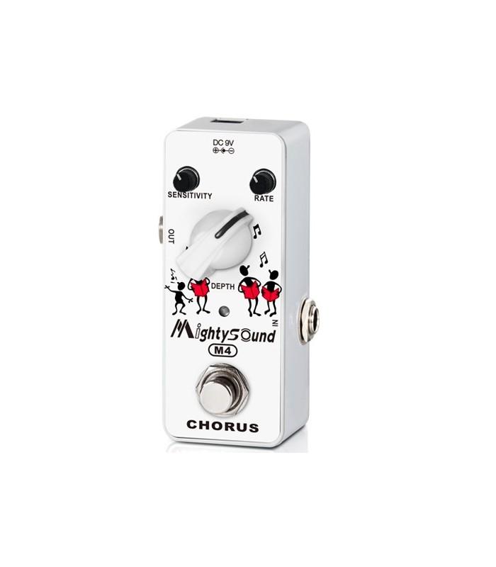 MIGHTYSOUND M4 CHORUS EFFETTO A PEDALE PER CHITARRA ELETTRICA