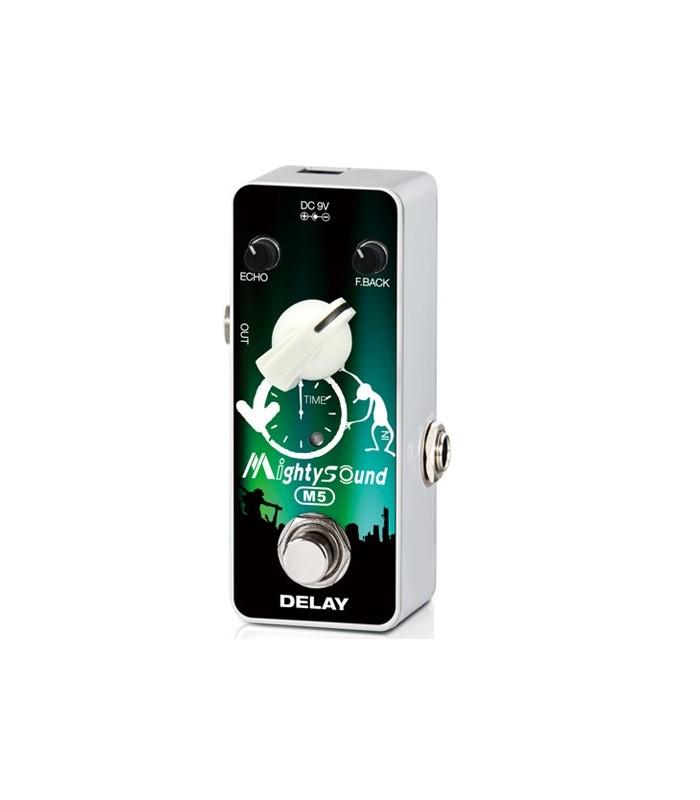 MIGHTYSOUND M5 DELAY EFFETTO A PEDALE PER CHITARRA ELETTRICA