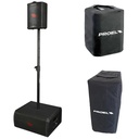 Proel FREETWOX Sist. a Batteria 400w+FREESUBX Sub. a Batteria 600w +KP210D+COVER