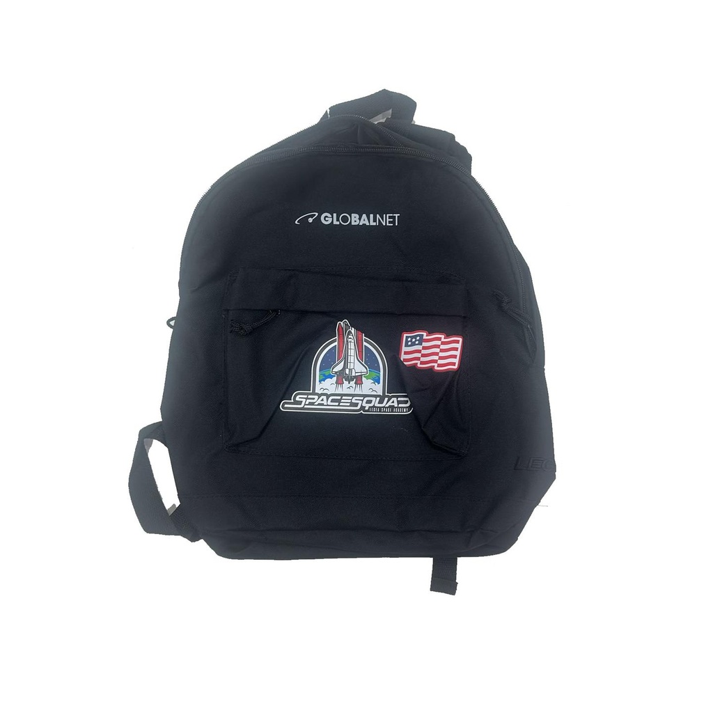 Global Net BZLM2201 Zaino FREAK Legea e logo Global Net Modello SpaceSquad Nero