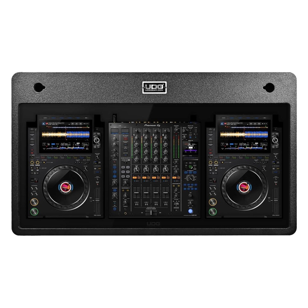 UDG U91906BL Ultimate Set AlphaTheta CDJ-3000X Pioneer DJ DJM-A9 Faceplate Black