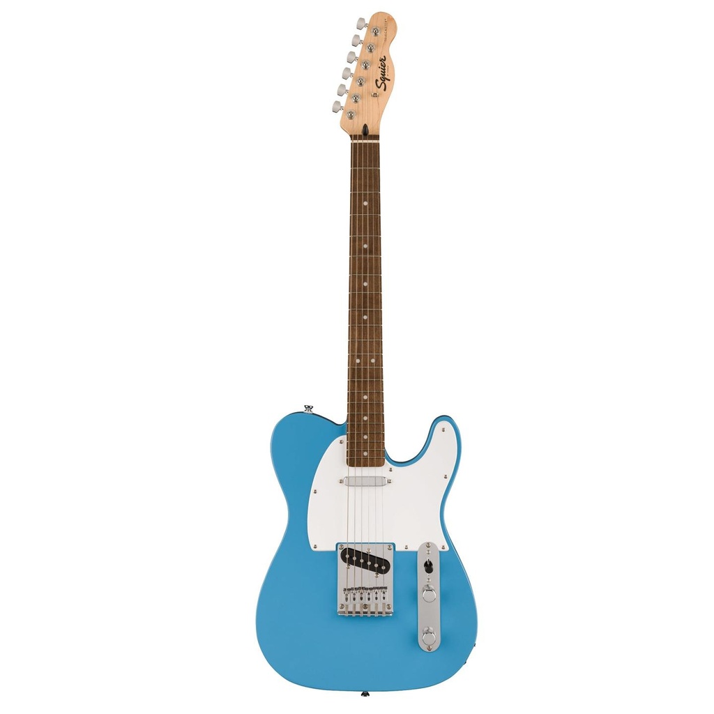 Fender Squier Sonic Telecaster, White Pickguard, California Blue a 21 Tasti