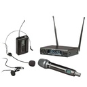 EIKON WM900DKIT DUAL UHF B:606-614MHz Mic Pro Wir. palm.+archetto x canto pres.