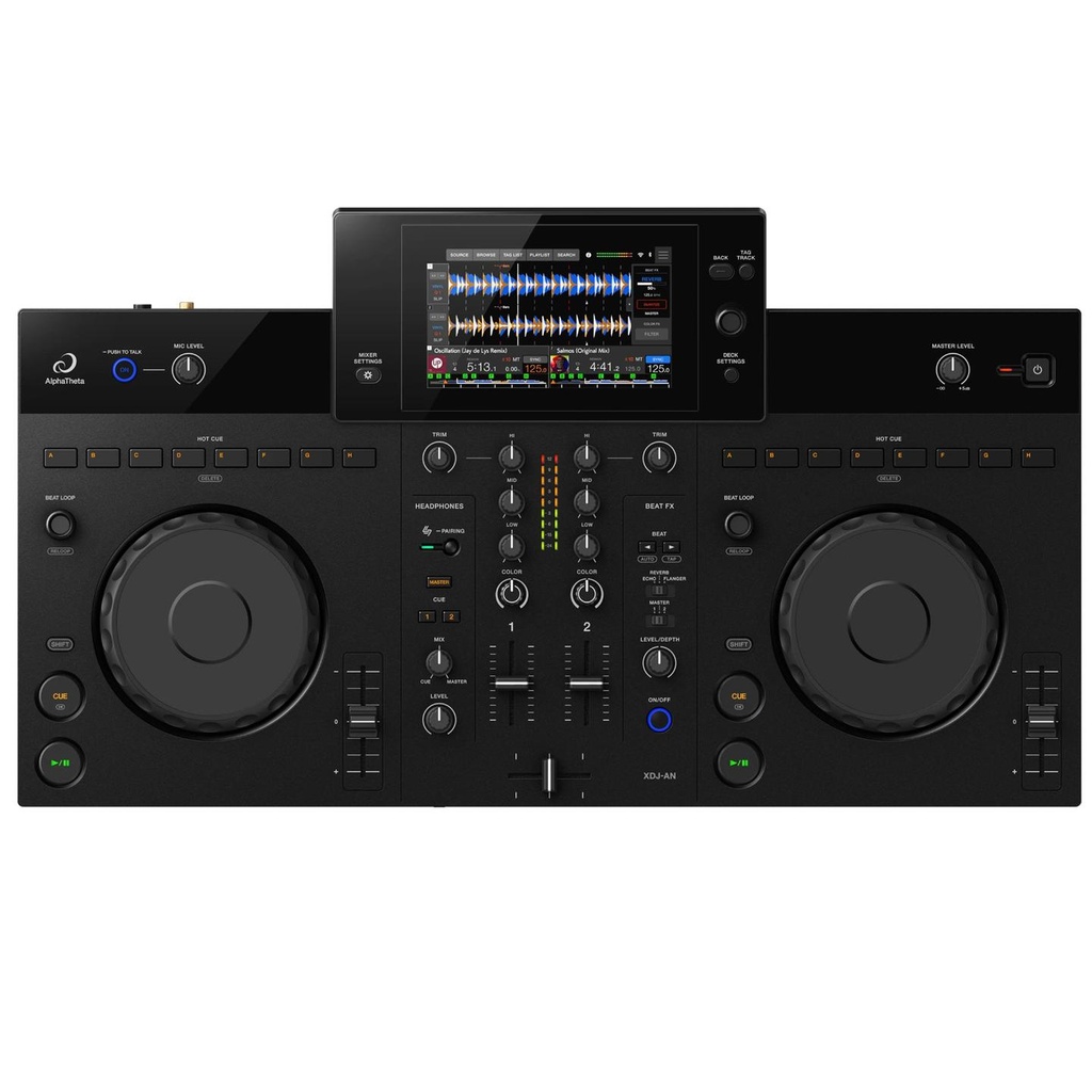 AlphaTheta Dj XDJ-AN Sistema all-in-One Controller Dj 2Deck x Rekordbox e Serato