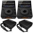 AlphaTheta CDJ-1500X Coppia Lett. Multimed. DJ Touch 10,1"+DJC-1500X BAG Coppia