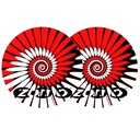 Zomo SPEEDMAT SET Coppia di Slipmat x giradischi dj x scratch, backspin e juggle