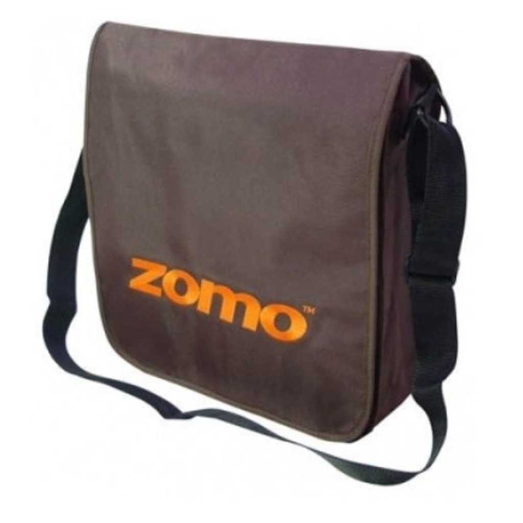Zomo RECORDBAG STREET-1 BROWN/ORANGE Borsa legg. x vinile Marrone/Logo Arancio