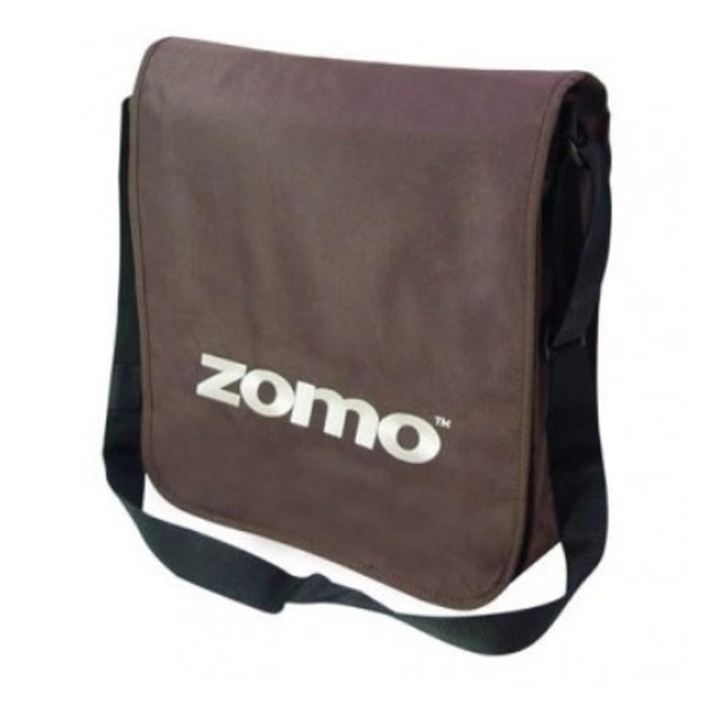 Zomo RECORDBAG STREET-1 BROWN/BEIGE Borsa legg. x vinile Marrone/Logo Beige