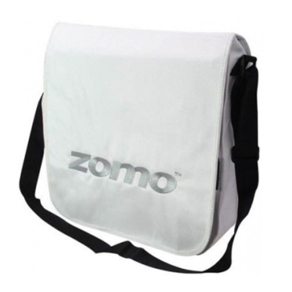 Zomo RECORDBAG STREET-1 WEIB/GREY Borsa legg. x trasp. vinile Bianco/Logo Grigio
