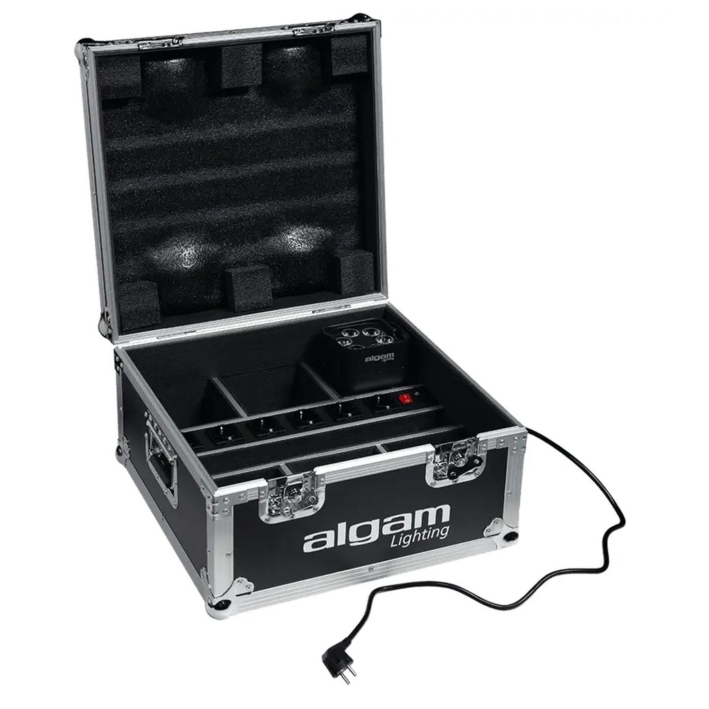 Algam Lighting EVENTPAR-FC Flight Case x trasp. Eventpar a 6 Scomparti +ricarica