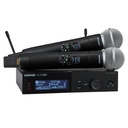 Shure SLXD24D+E-58-G65 Freq 470-606MHz Sist. Mic. Wireless+2 palmare dinam. SM58