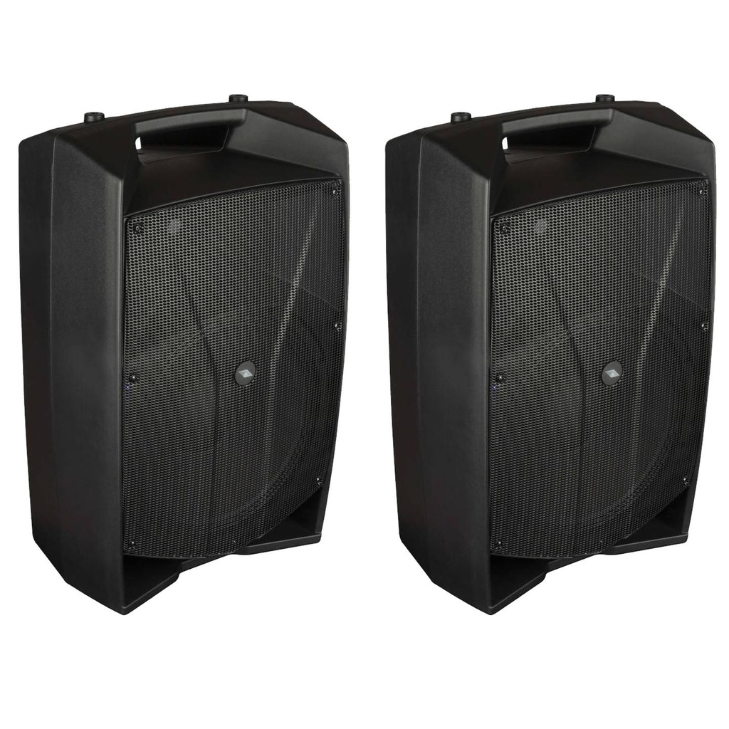 Proel V15 PRO Coppia Diffusore Audio Attivo 2vie 600W Picco sez. DSP x suono HQ