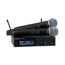 Shure SLXD24D+E/B58-G65 F. 470-606MHz Sist. Mic. Wireless Pro 2 Palmare Beta 58