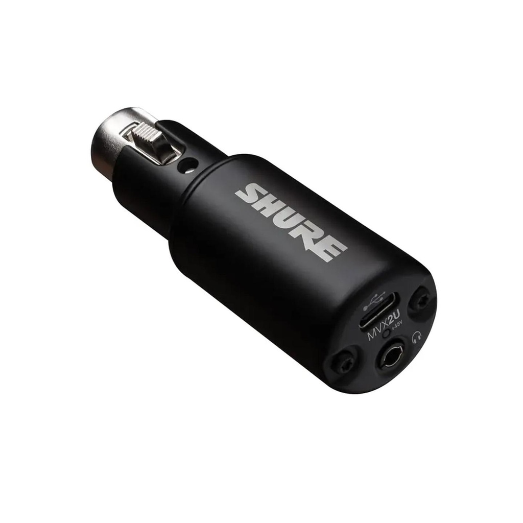 Shure MVXU2 G2 Interfaccia Audio x Mic. XLR Dinam./Condens. USB-C x smartphone