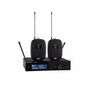 Shure SLXD14D+E-G65 Freq 470-606 MHz Sistema Wireless Dual SLXD4D+ e 2 SLXD1
