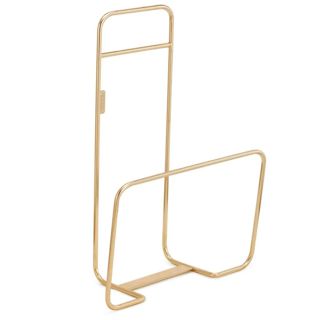 Zomo VS-RACK WALL GOLD Mensola a parete acciaio x circa 20-30 vinili LP Gold