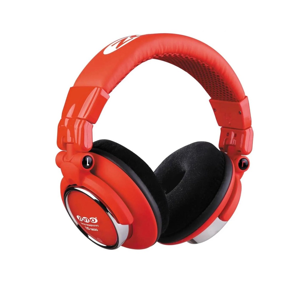 Zomo HD-1200 TOXIC RED Cuffia Profess. x Dj e Studio, cablata e senza microfono