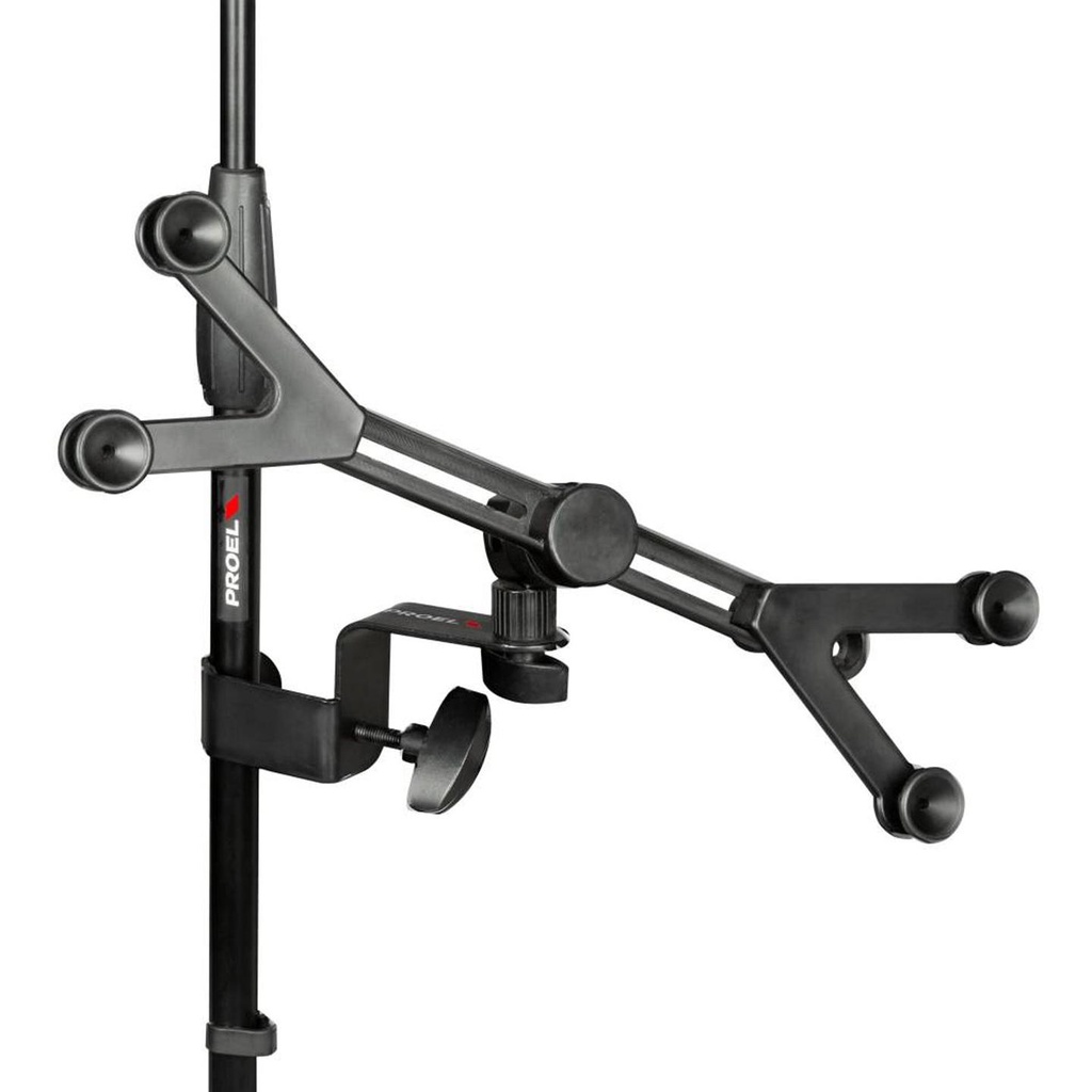 Proel PROIPS07 Supporto Universale xTABLET 10.1"-14"aggancio asta mic Nero Opaco