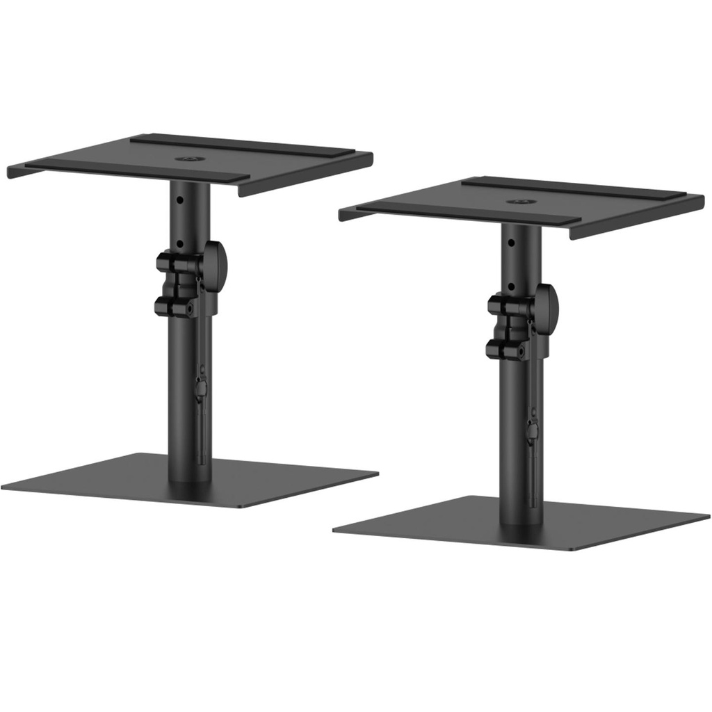 Proel KP805P Coppia Supporto da tavolo per monitor audio da studio, Nero Opaco