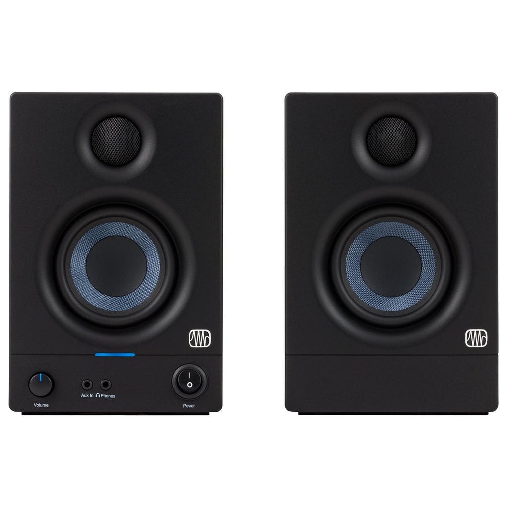 PreSonus ERIS 3.5 2nd Gen Coppia Monitor Audio Pro da Studio 3,5" 25w picco Nero